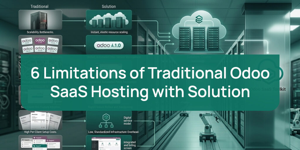 6 Limitations of Traditional Odoo SaaS Hosting with Solution